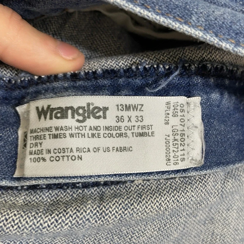 Wrangler item distressed
